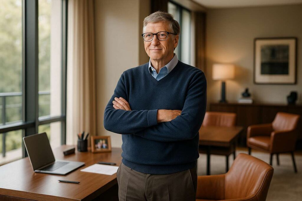 Cette technique surprenante adoptée par Bill Gates permet d’avoir confiance en soi