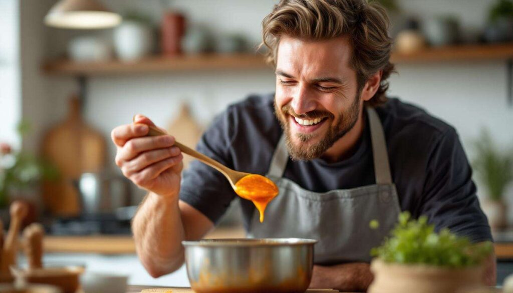 Ce que le fait de goûter constamment en cuisinant révèle sur la confiance en soi