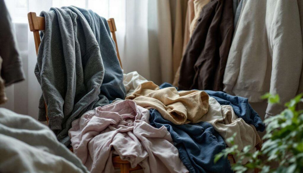 Accumuler des vêtements sur une chaise révèle ces 3 traits