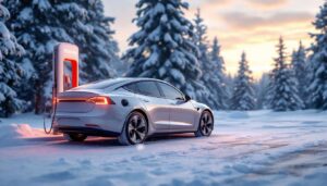 Voici pourquoi les voitures électriques ralentissent à la borne l’hiver et ce geste discret qui réduit l’attente sur la route des neiges