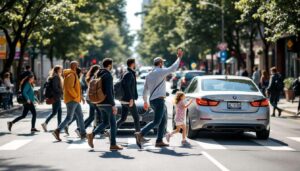 Saluer instinctivement les voitures pour remercier en traversant la rue la psychologie explique très précisément pourquoi ce geste est typique de certaines personnalités