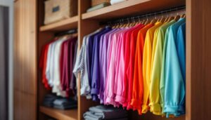 Les personnes qui rangent par couleur dans leur armoire ont un besoin d'ordre aux racines identifiées